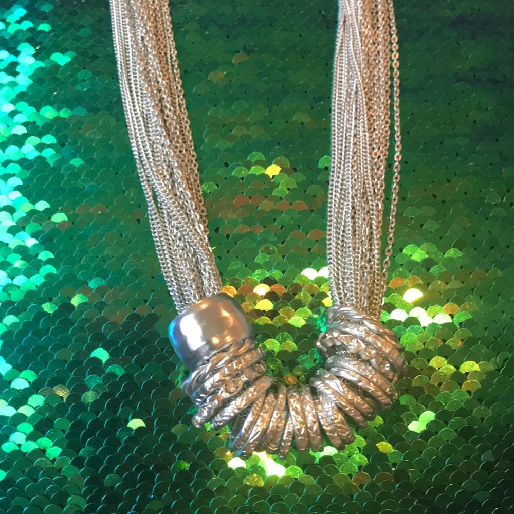 NWT Silver Chunky Necklace - Accessorize Germany